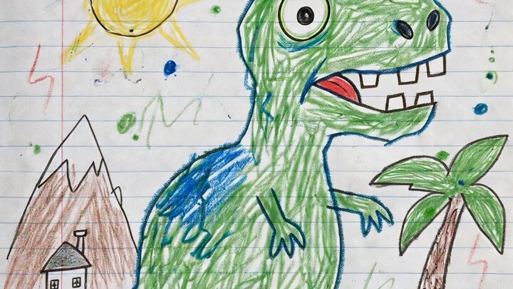 Funny Drawing Comes to Life! 🦖🎨