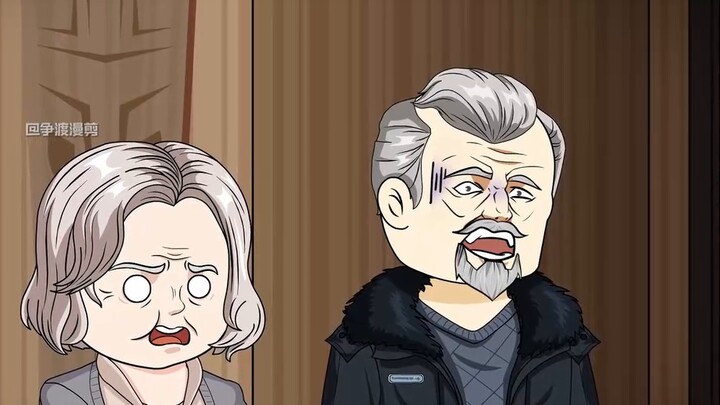 I spent all my money to buy a second-hand house, but I didn't expect that two old scoundrels lived i