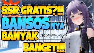 UDAH BISA PRA-DOWNLOAD! INI LIST HADIAH YG BISA KALIAN DAPATKAN PADA SAAT RILIS! SNOWBREAK CZ