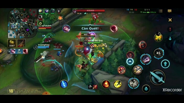Liên minh tốc chiến - fiora đi top vs zed