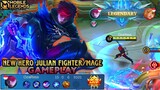 New Hero Julian Fighter OP Gameplay - Mobile Legends Bang Bang
