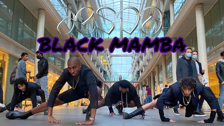 Incredibly intense! A French hunk duo covers aespa’s debut track “Black Mamba.”