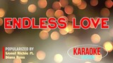 Endless Love - Lionel Richie ft. Diana Ross | Karaoke Version |HQ 🎼📀▶️