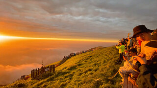 Matahari terbit Gunung Wugong