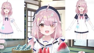 [Eternal Hina Tafi] "I feel like I need to eat something while wearing a mask"