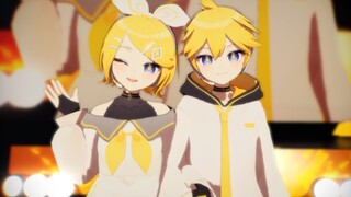 [การกระจายโมเดล MMD] ผีเสื้อบนไหล่ขวา [สไตล์ EoB Kagamine Rin・レン]