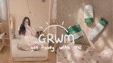 GRWM ✨ morning routine, skincare, simple breakfast • ft. VT Cosmetics