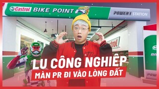 Lu cùng màn PR đi vào lòng đất trước hàng nghìn viewer #CastrolPOWER1 [Hoàng Luân]