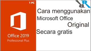 Beginilah Cara Menggunakan Microsoft Office Original Secara Gratis.