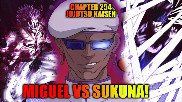 Review Ch 254 Jujutsu Kaisen - Simpel Domain Terhebat Tak Berguna Didepan Sukuna - Miguel Vs Sukuna!