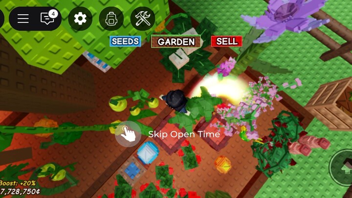 Just playing Roblox