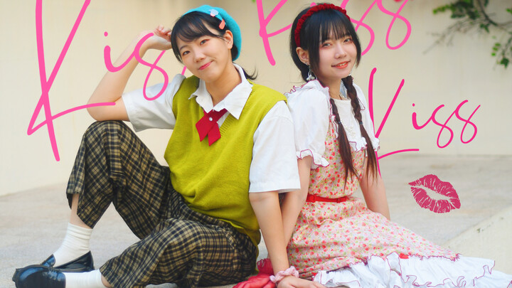 【ท่าเต้นประกอบเพลงต้นฉบับ】💞Kiss Kiss Kiss 💋【Jio x Kakumi】【ทีมเผ็ดร้อนแห่งฤดูหนาวมาเยือน】