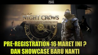 Night Crows MMORPG Dari Wemade , Pre-registration 16 Maret ini Dan Bakal ada showcase ?