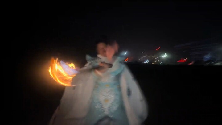 Playing with fire and peeing in the heated bed!