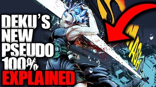 Deku's New Pseudo 100% Explained / My Hero Academia Chapter 315