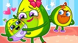 No, Mommy is mine! 😢 Avocado Baby, Don't Feel Jealous || Funny Stories for Kids by Pit & Penny 🥑