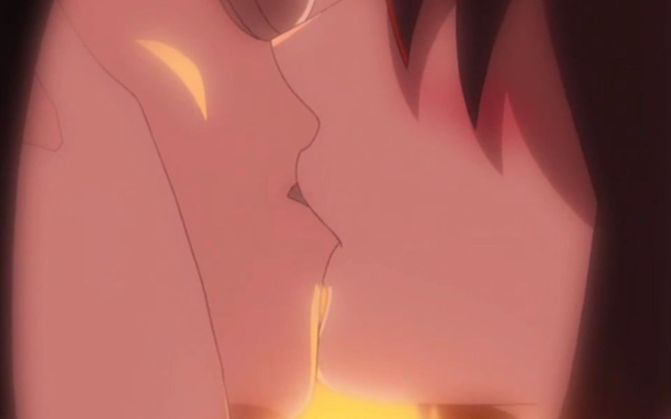 anime kiss scenes drawing
