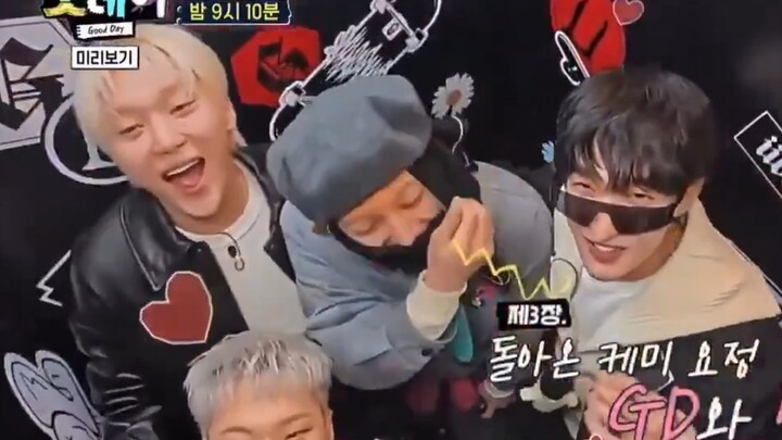 It feels like GD’s about to be driven crazy by our three goofballs from FSS! “Bro, can I give you a 