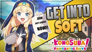 How to get into and play the GLOBAL SOFT LAUNCH! (KonoSuba: Fantastic Days)