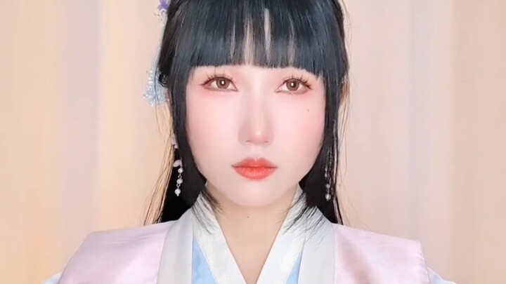 [YO sauce] Han Yunzhi imitates makeup and sings Duan Aojuan's "Mortal's Journey to Immortality" endi