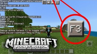 สอนทำ!! F3 ในมายคราฟแบบคอม!!? | Minecraft PE