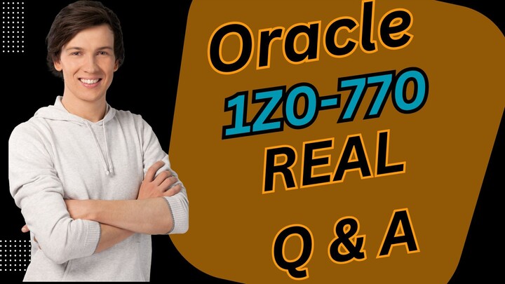 1Z0-770 Exam Dumps: Your Key to Oracle APEX Cloud Developer Professional Success with PDFDumps.In