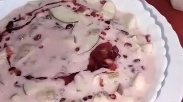 fruit 🍓 ka rayta ka maja # foodie # fruit #viral # china #video