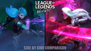 Project & Death Sworn Katarina | Comparison | WR