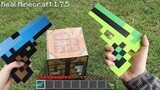 CRAFTING REALISTIC WEAPON in Minecraft in Real Life POV