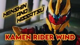 Kamen Rider Wind Henshin & Finisher