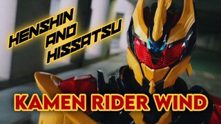 Kamen Rider Wind Henshin & Finisher