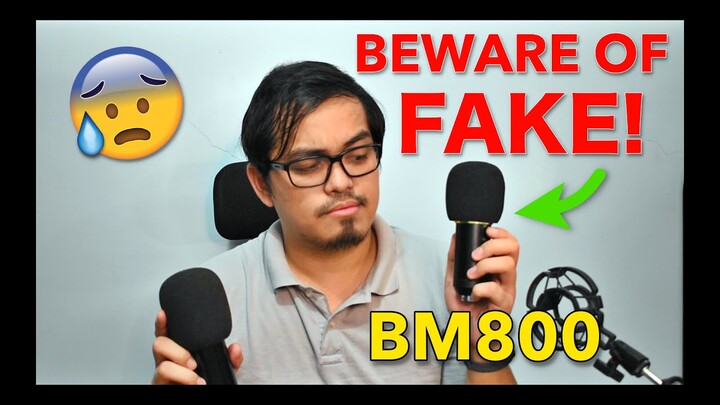 How to spot fake BM800