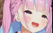 Aqua, giggling “hihihi” while teasing Osumi