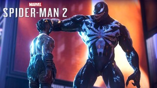 Spider-Man 2 PS5: Venom Vs Kraven The Hunter Boss Fight (Played as Venom) Venom Kill Kraven!