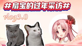 Bạn có hạnh phúc không? Tôi họ Quạt! Chúc mọi người năm mới vui vẻ meo~