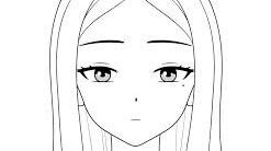 how to draw of an anime girl
