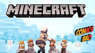 【Minecraft 俄语配音漫画】骷髅与雪傀儡