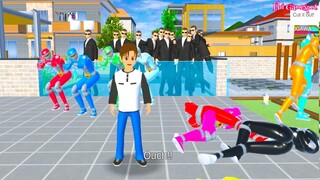 Yuta Mio Minta Bantuan Ranger Usir Yakuza Yuta Bawa Motor Nabrak - Sakura Simulator @Ebi Gamespot