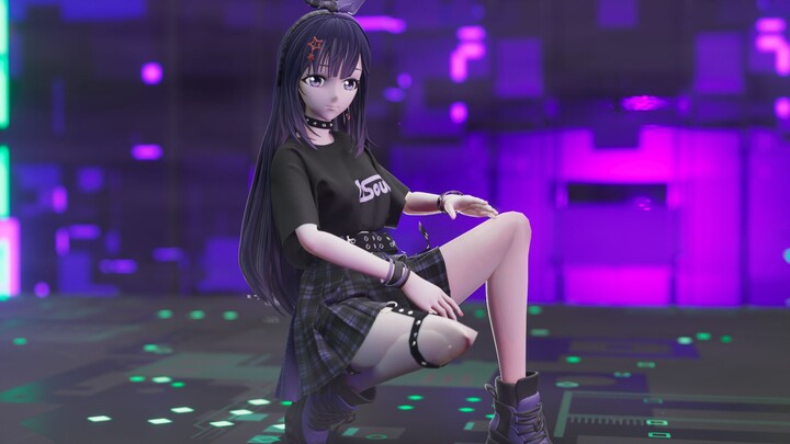 【A-SOUL/布料解算MMD】K/DA The baddest