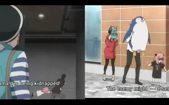 อัญญาโดนลักพาตัว😱😂และยอช่วย🤗/อัญญาเล่นเกมสายลับ😆😆 ครอบครัว Spy X ตอนที่ 12