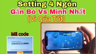 PUBG Mobile | Setting 4 Ngón Gắn Bó Vs Mình Nhất (Vì Qúa Tốt) Sử Dụng Tất Cả Kỹ Năng | NhâmHNTV