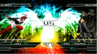 KOF WOJ  Orochi Iori CT vs Iori Yagami