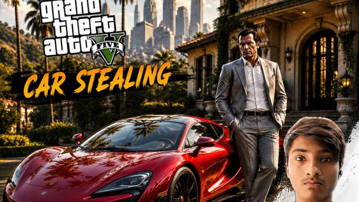 Car stealing of PM/Prime Minister |GTA5 GAMEPLAY #1|