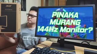 Acer EG220Q Unboxing and Quick Review (Tagalog)