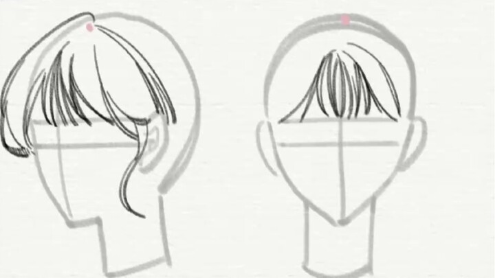 [Day8] How to draw different bangs