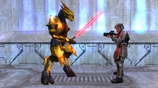 Halo 1 Elites VS. Halo 1 Marines with Star Wars weapons