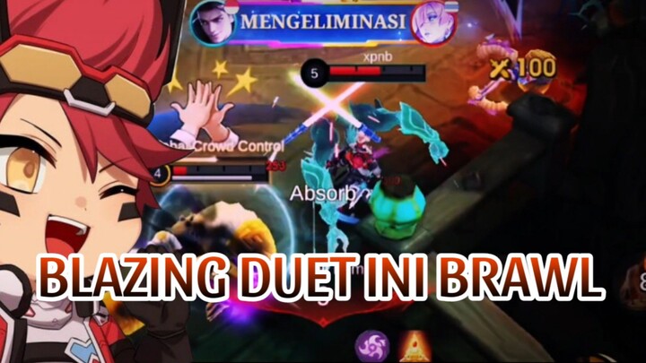 BLAZING DUET INI BRAWL