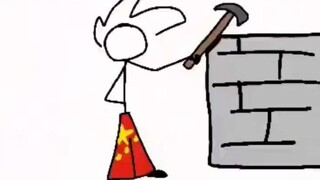 Builds A Wall #countryballs #fancypantsadventures #history #edit  #memes