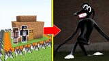 QUỶ CHÓ HOẠT HÌNH Tấn Công Nhà Được Bảo Vệ Bởi bqThanh Và Ốc Trong Minecraft ! [CARTOON DOG]