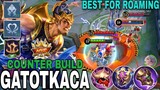 Effective Counter Build to All Heroes | Full Tank MVP Gatotkaca Gameplay ~ MLBB